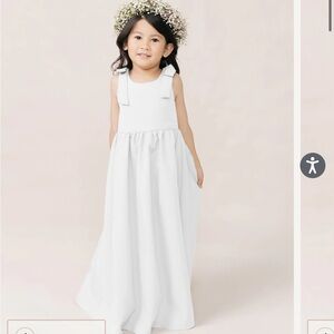 Revelry Ivory Satin Gown